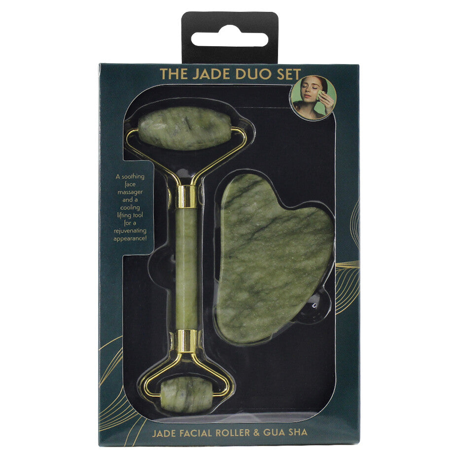 Daiso Korea Jade Roller + Gua Sha Set