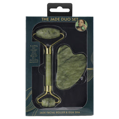 Daiso Korea Jade Roller + Gua Sha Set